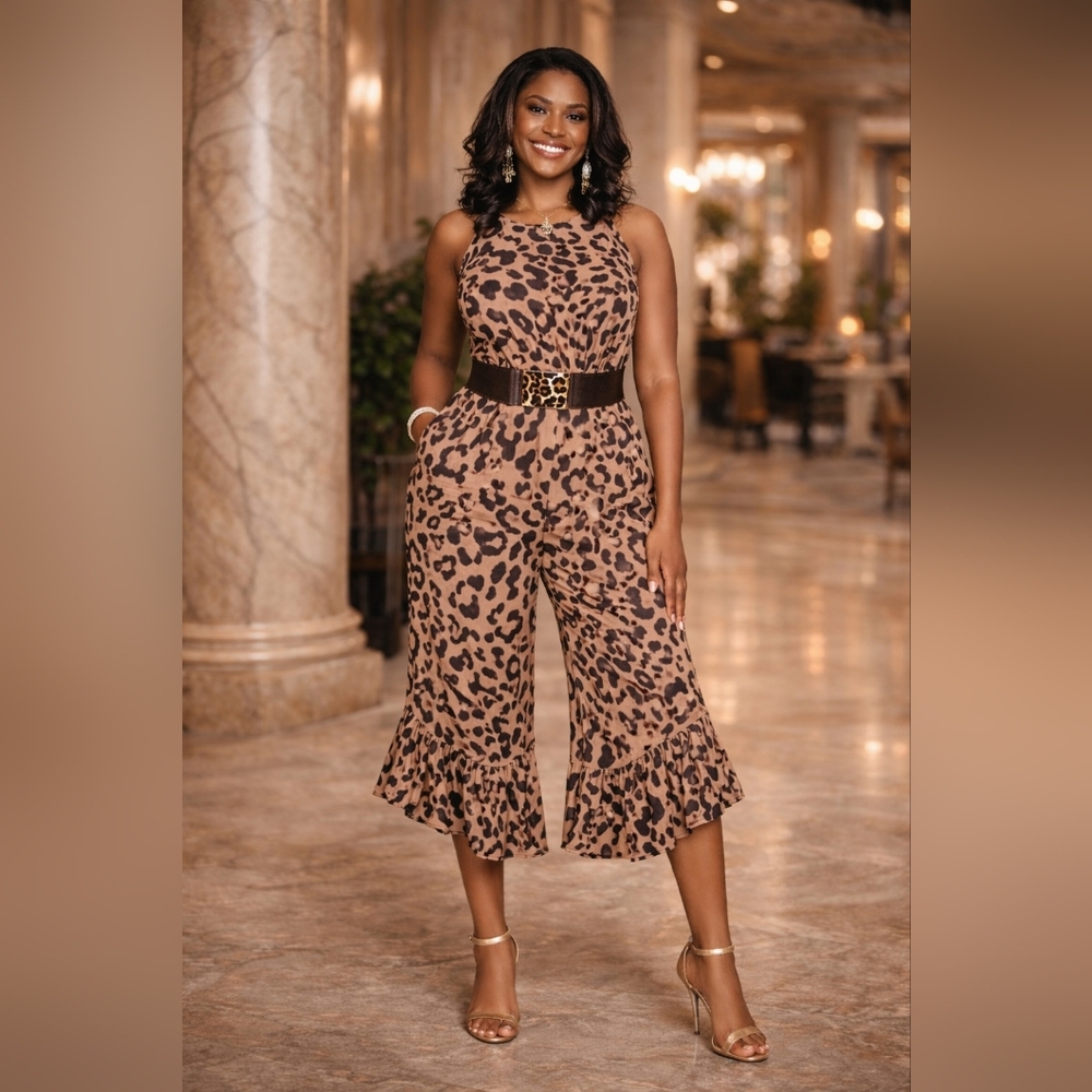 Leopard Jumpsuit